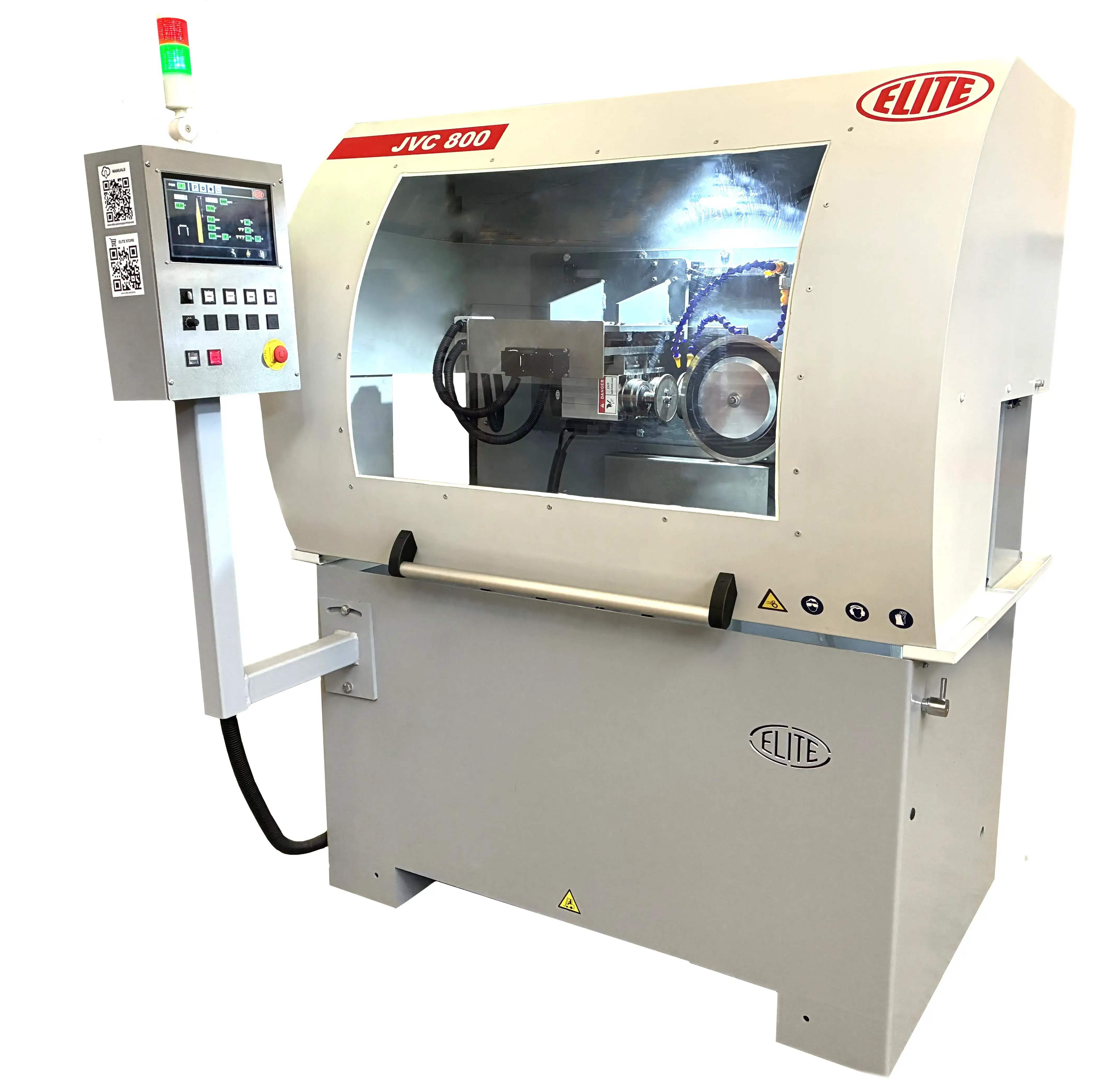 Automatic circular blade grinding machine with double grinding wheel ELITE model JVC 800